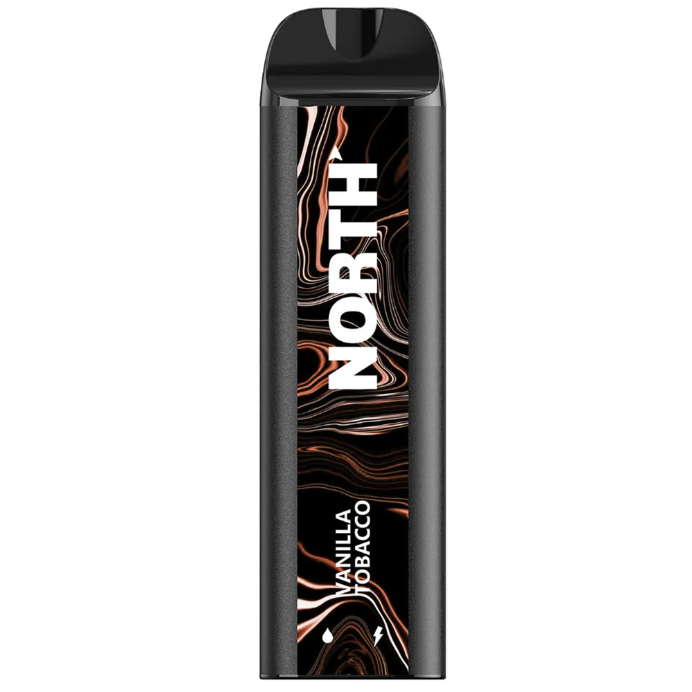 North 5000 Puff Disposable Vape β Vanilla Tobacco flavor front view