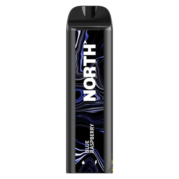 North 5000 Puff Disposable Vape β Blue Raspberry flavor front view