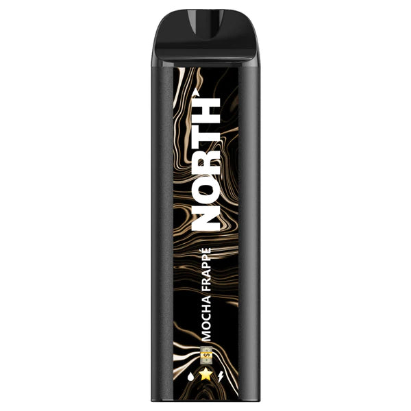 North 5000 Puff Disposable Vape β Mocha Frappe flavor front view