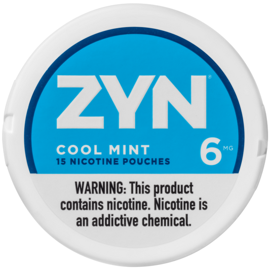 Zyn Nicotine Pouch 6mg Cool Mint